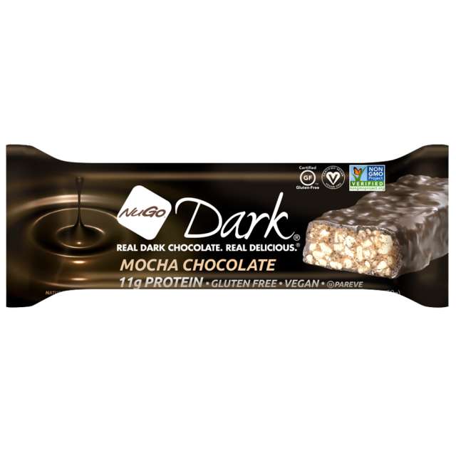 NuGo Dark Protein Bar Mocha Chocolate 50 G-121-301-106