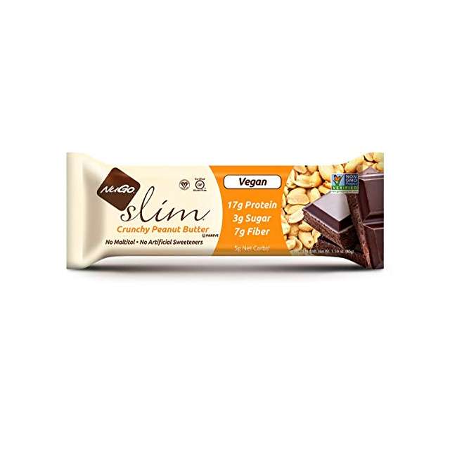 NuGo Slim Protein Bar Crunchy Peanut Butter 1.76 Oz-121-767-02