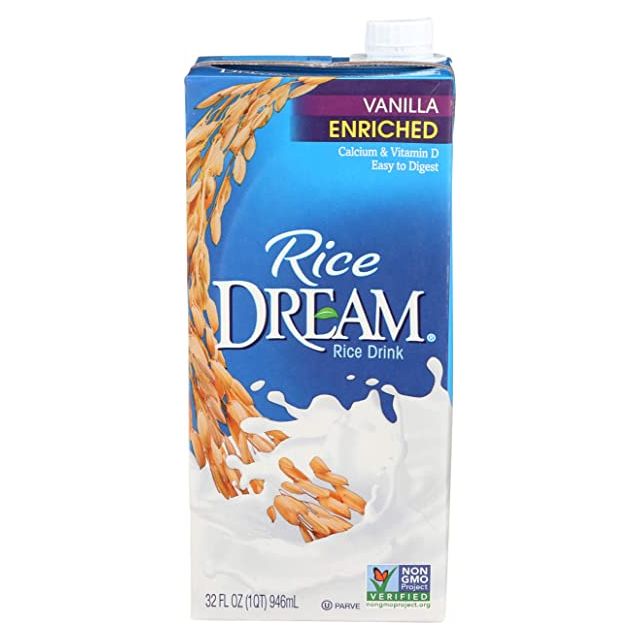 Rice Dream Original Rice Drink Enriched Vanilla 32 Oz-208-782-01