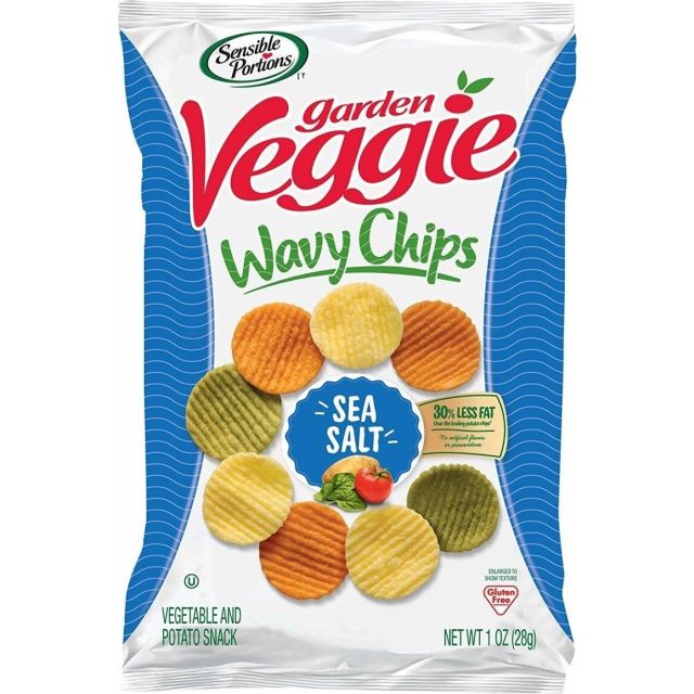 Sensible Portions Garden Sea Salt Veggie Chips 1 Oz-121-351-11