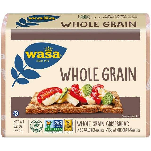 Wasa Whole Grain Crispbread 9.2 Oz-LTL-WSB17