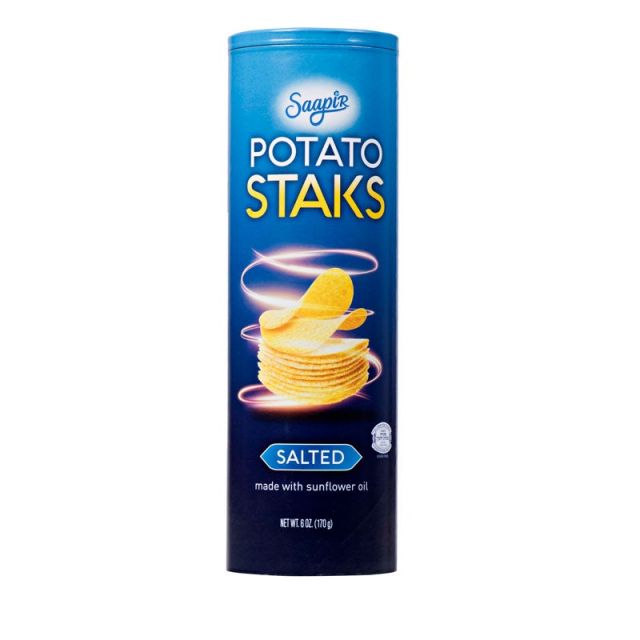 Saapir Potato Stacks Salt 6 Oz-121-351-12