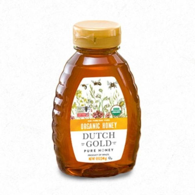 Dutch Gold Pure Organic Honey 12 Oz-04-195-07