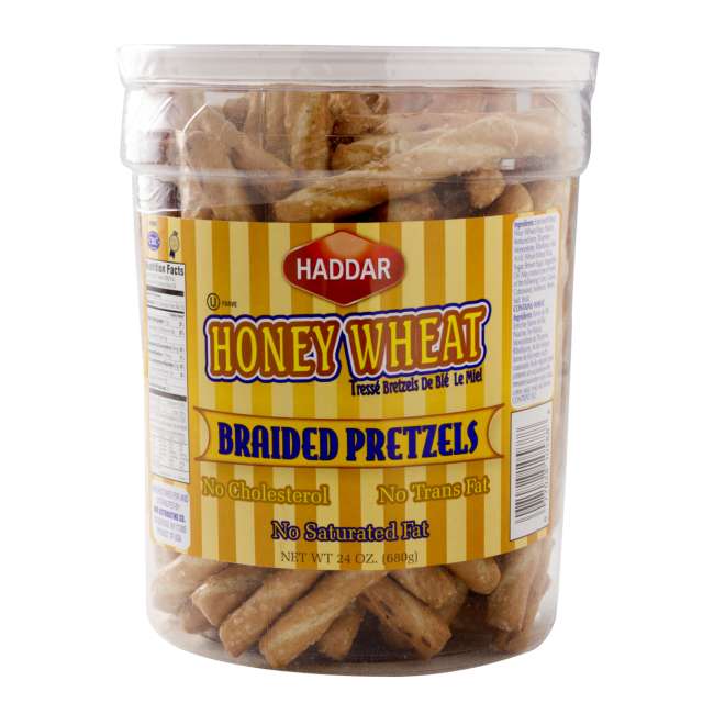Haddar Honey Wheat Pretzel Kegs 24 Oz-121-337-20