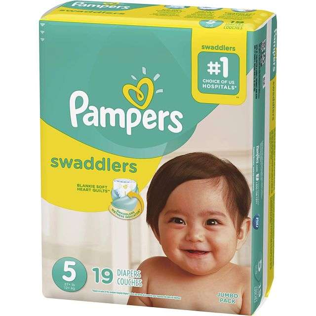 Pampers Swaddlers Size 5 - 19 Ct-05-647-25