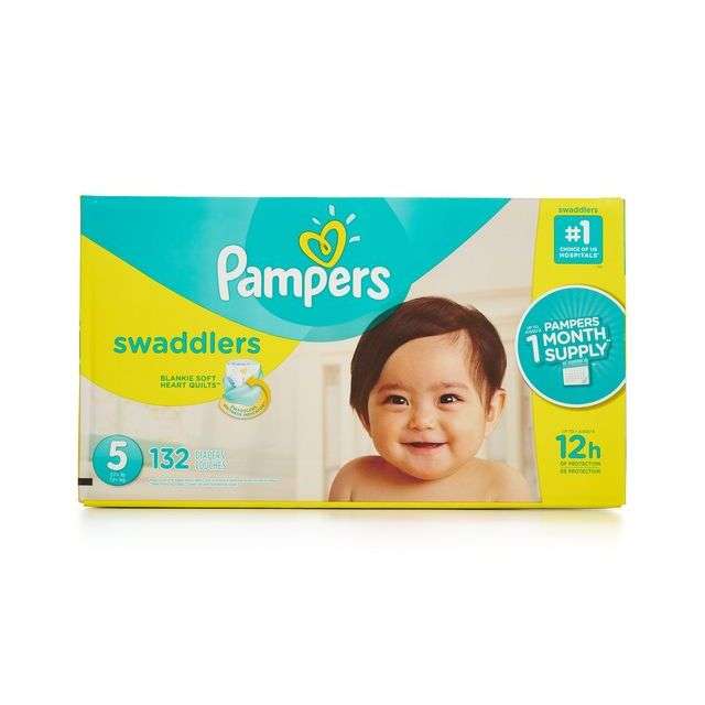 Pampers Swaddlers Size 5 - 132 Ct-05-647-26