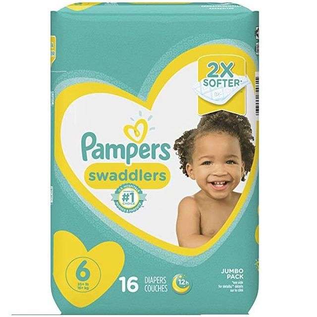 Pampers Swaddlers Size 6 - 16 Ct-05-647-27