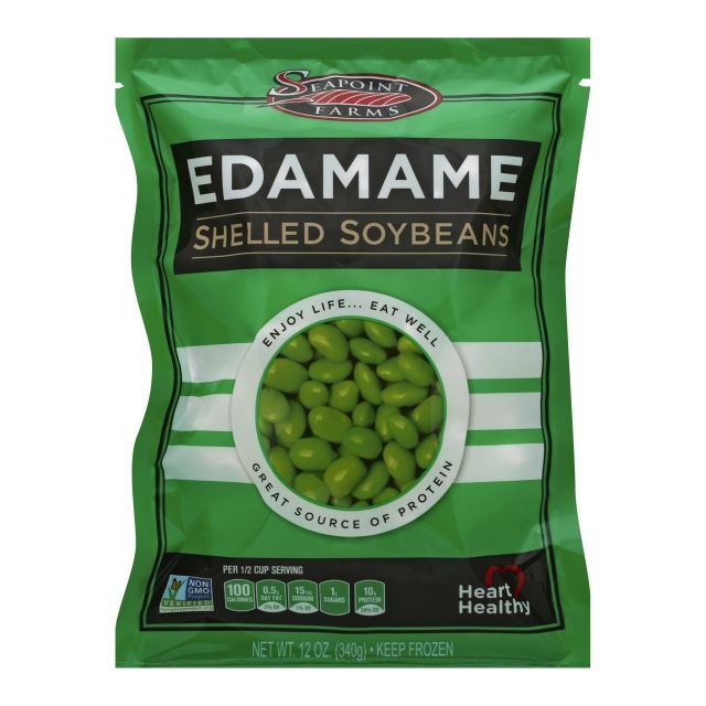 Seapoint Farms Edamame Shelled Soybeans Green 12 Oz-313-341-49
