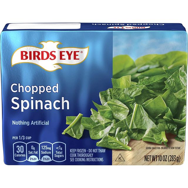 Birds Eye Chopped Spinach 10 Oz-313-341-52