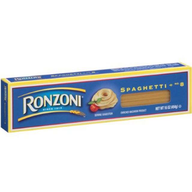 Ronzoni Spaghetti 16 Oz-NPK-RZPSPAG