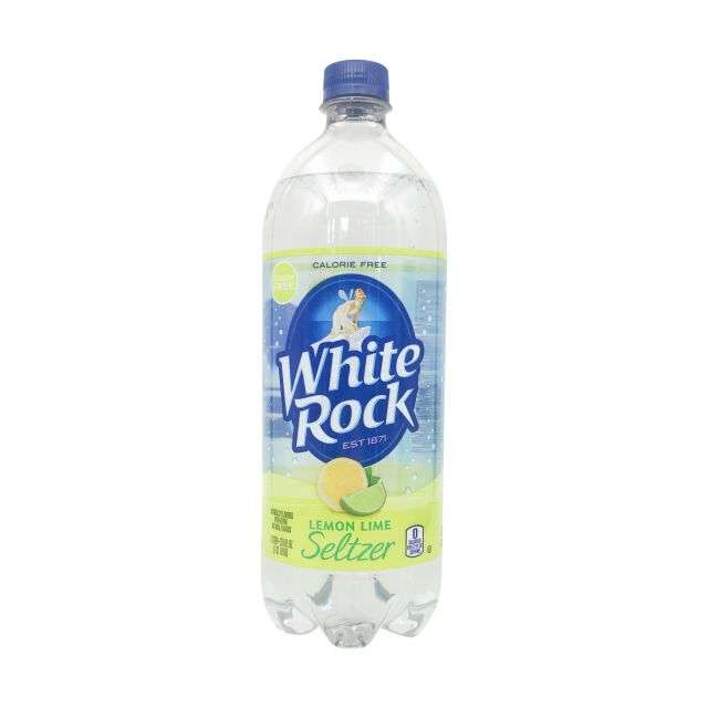 White Rock Lemon Lime Flavored Sparkling Seltzer 1 Liter-208-612-16