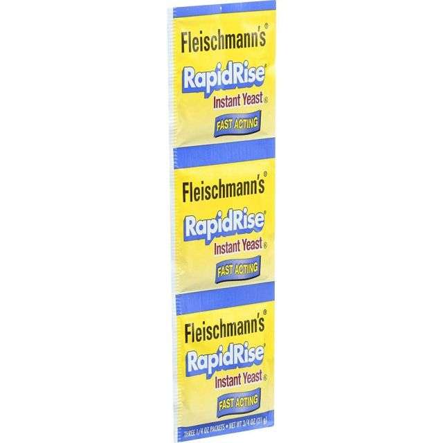 Fleischmann's Rapid Rise Instant Yeast 0.25 Oz 3 Pack-NPK-FLYAD