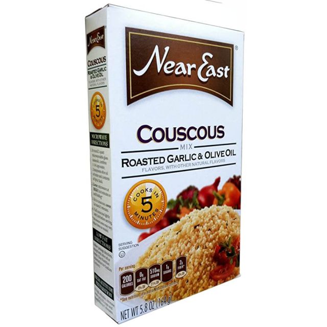 Near East Couscous Mix, Roasted Garlic & Olive Oil 5.8 Oz-04-413-04