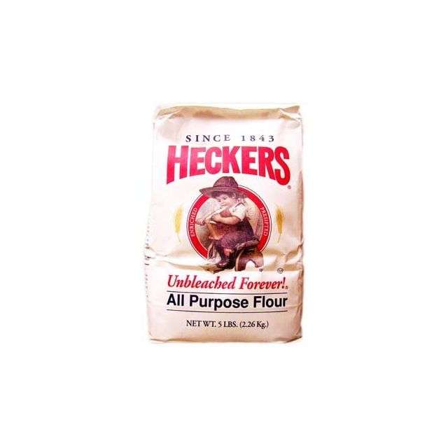 Heckers Unbleached All Purpose Flour 5 LB-04-180-22
