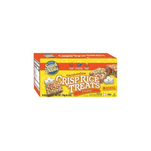 Snack Delite Fruity Marshmallow Crisp Rice Treats 8 Pack-121-357-05