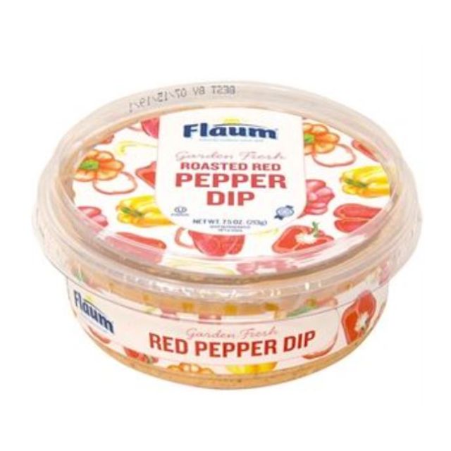 Flaum Roasted Red Pepper Dip 7.5 Oz-308-671-06