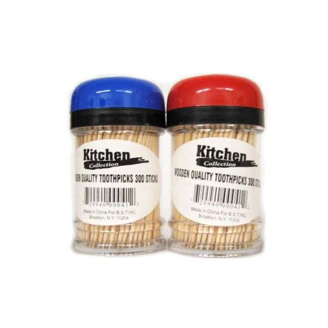 Kitchen Collection Toothpicks in Bottle 300 sticks-232-561-04