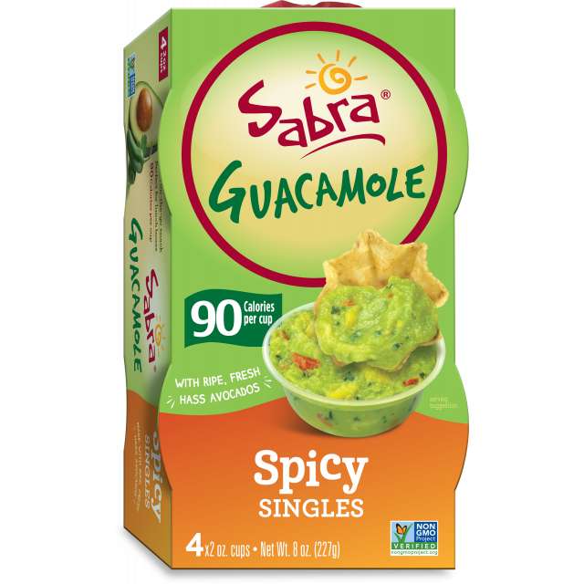 Sabra Spicy Guacamole 4-Pack 2 Oz-PK900706