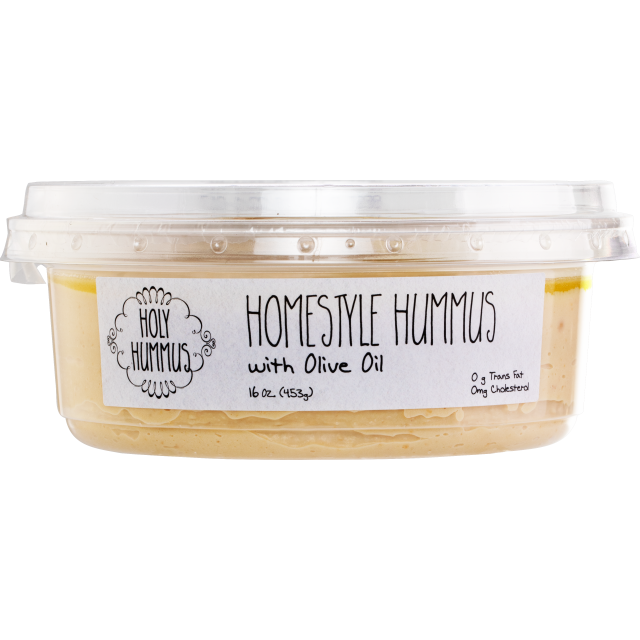 Holy Hummus Homestlyle With Olive Oil 16 Oz-308-311-30