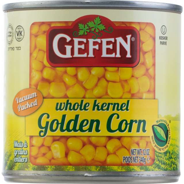 Gefen Vacuum Packed Whole Kernel Corn 12 Oz-PK317101