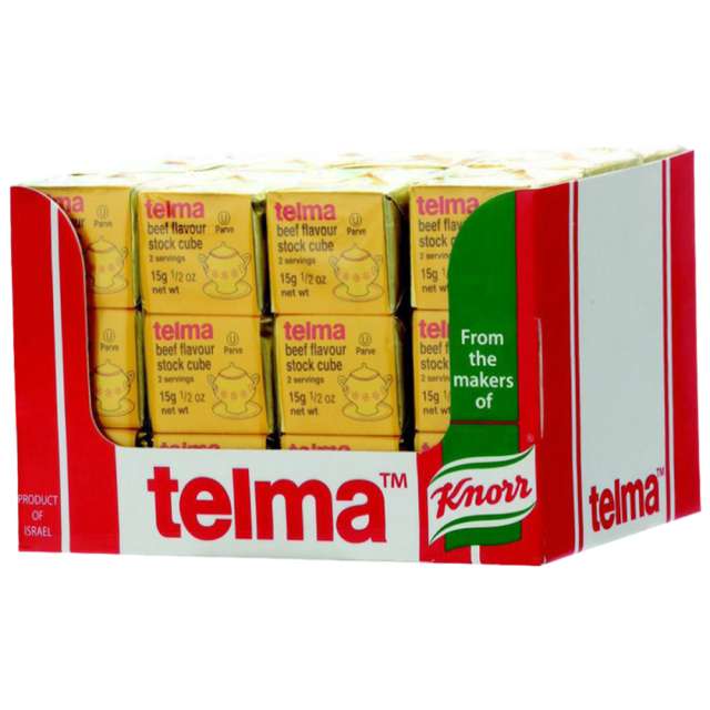 Telma Beef Flavour Stock Cube 0.5 Oz-04-414-11