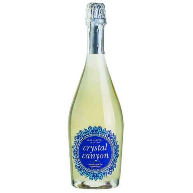 Crystal Canyon Sparkling Non Alcoholic Champagne Style Wine 25.4 Oz-PK100340