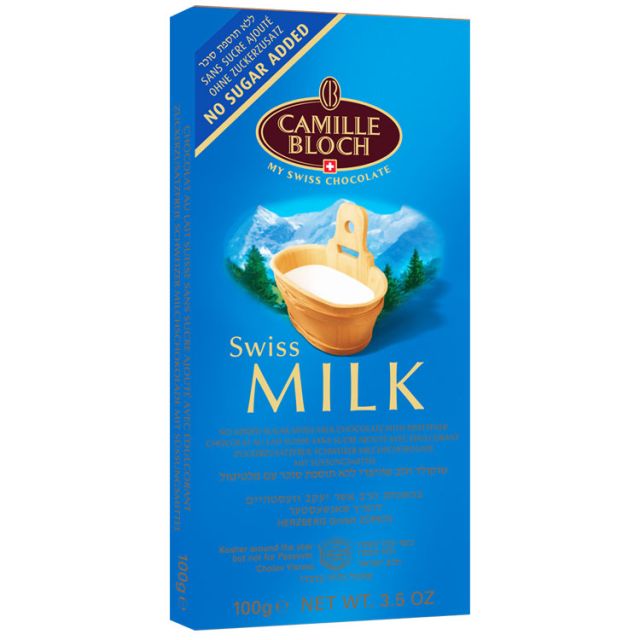 Camille Bloch Swiss Milk Chocolate – Sugar free 3.5 Oz-121-301-112
