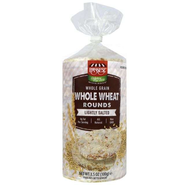 Paskesz Whole Wheat Rounds 3.5 Oz-121-361-49