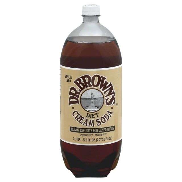 Dr Brown's Diet Cream Soda  2 Lt-208-618-53