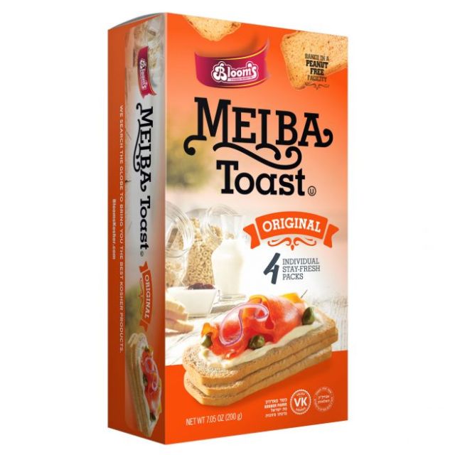 Blooms Melba Toast Original 7.14 Oz-237-360-03