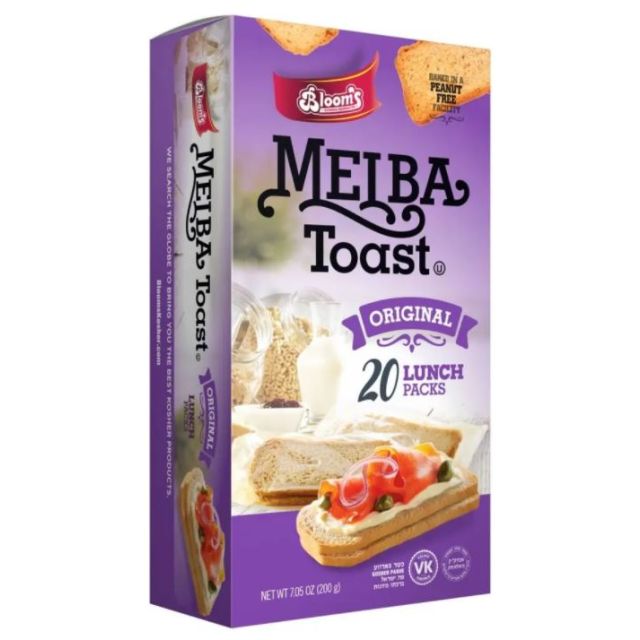 Blooms Melba Toast Original Lunch Pk 7.05 Oz-237-360-04
