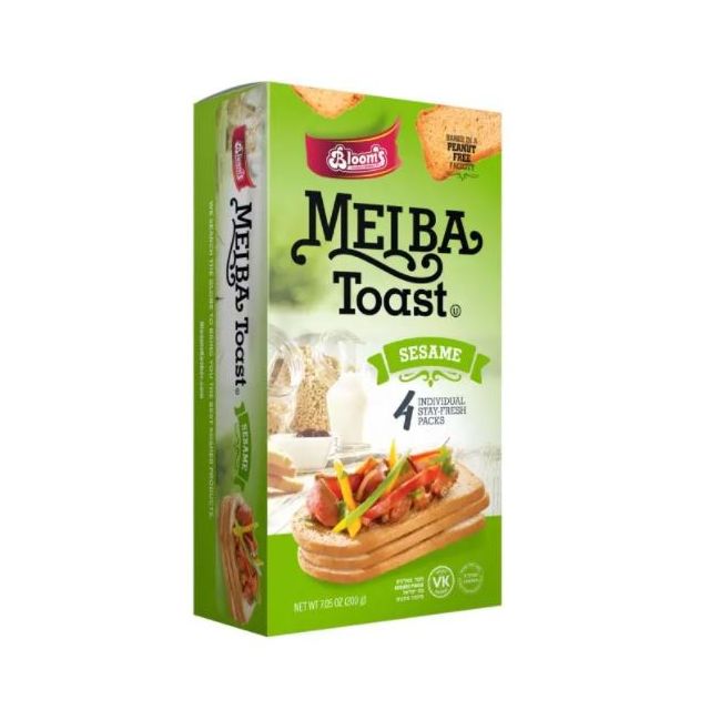 Blooms Melba Toast Sesame 7.05 Oz-237-360-05