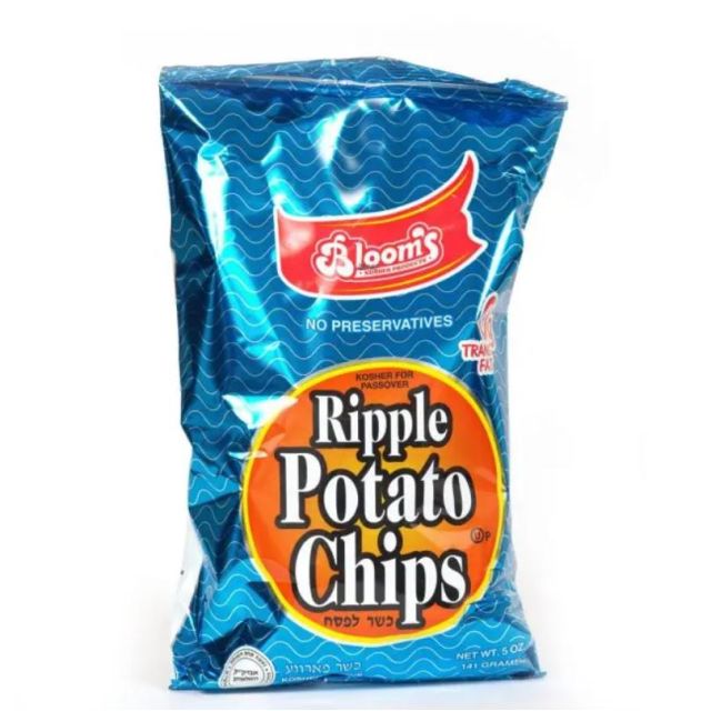 Blooms Potato Chips Ripple 5 Oz-121-351-20