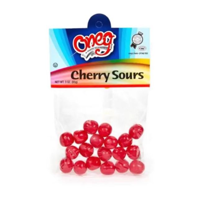 Oneg Cherry Sours 3 Oz-121-327-37