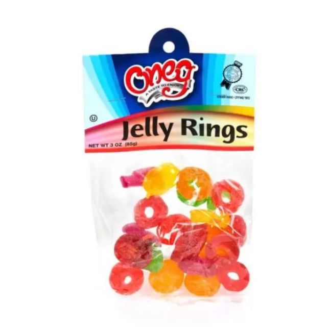 Oneg Jelly Rings 3 Oz-121-355-20
