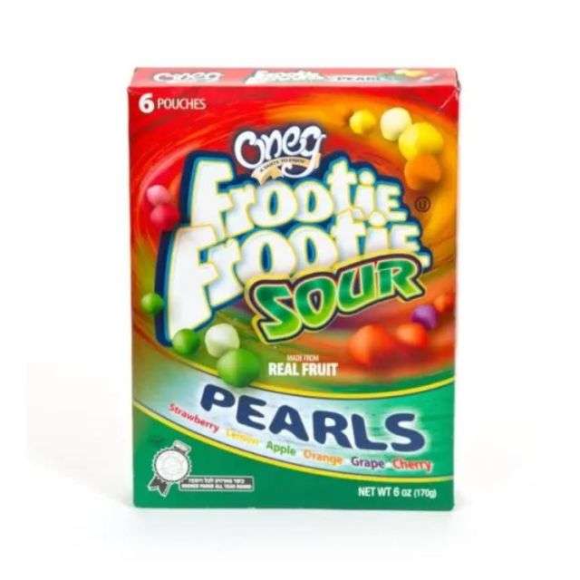 Oneg Frootie Frootie Sour/ Pearls 6 Oz-121-355-22
