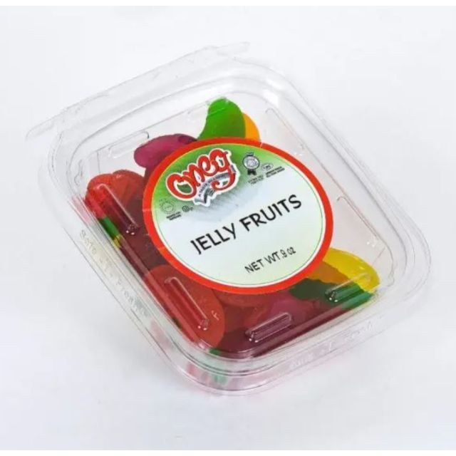 Oneg Jelly Fruits Container 9 Oz-121-779-03