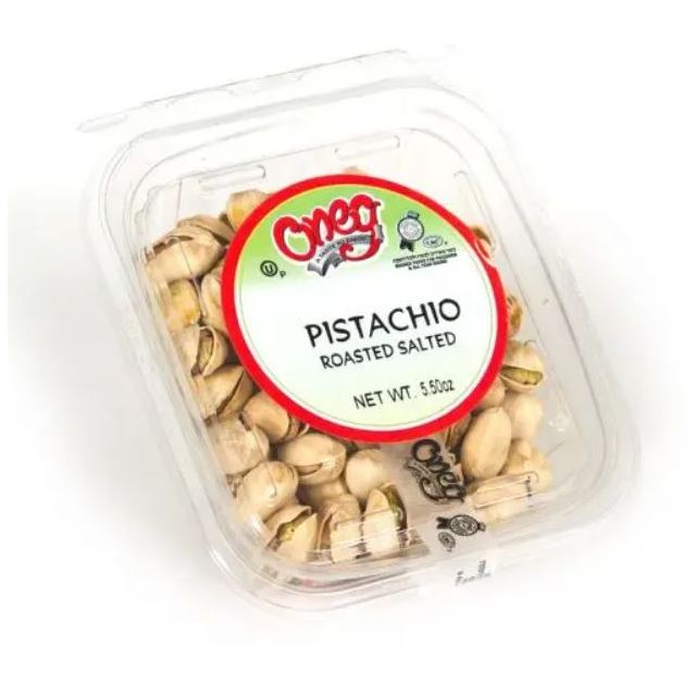 Oneg Pistachio Natural Salted Container 7 Oz-696-791-08
