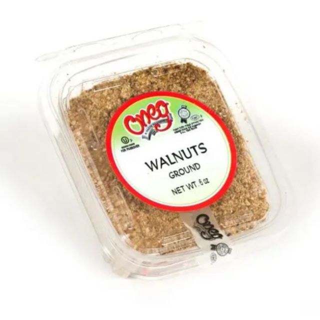 Oneg Ground Walnuts Container 6 Oz-04-458-11