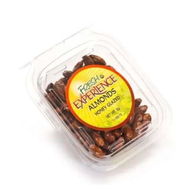 Fresh Experience Almonds Honey Glazed Container 6 Oz-696-791-18