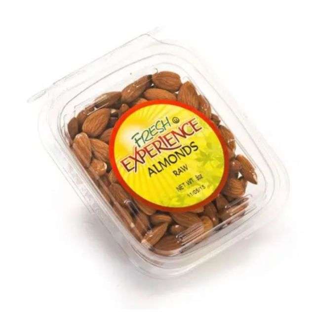 Fresh Experience Almonds Raw Container 8 Oz-696-791-19