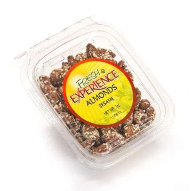 Fresh Experience Almonds Sesame Container 7 Oz-696-791-22