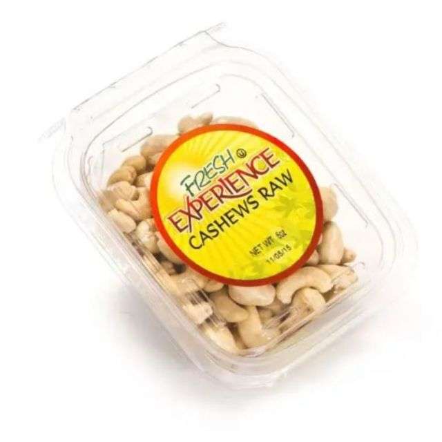Fresh Experience Cashews Raw Container 6 Oz-696-791-25