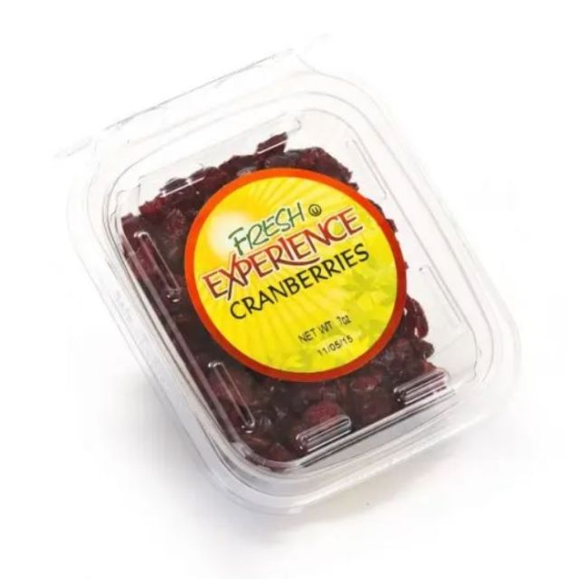 Fresh Experience Cranberries Container 7 Oz-696-777-04