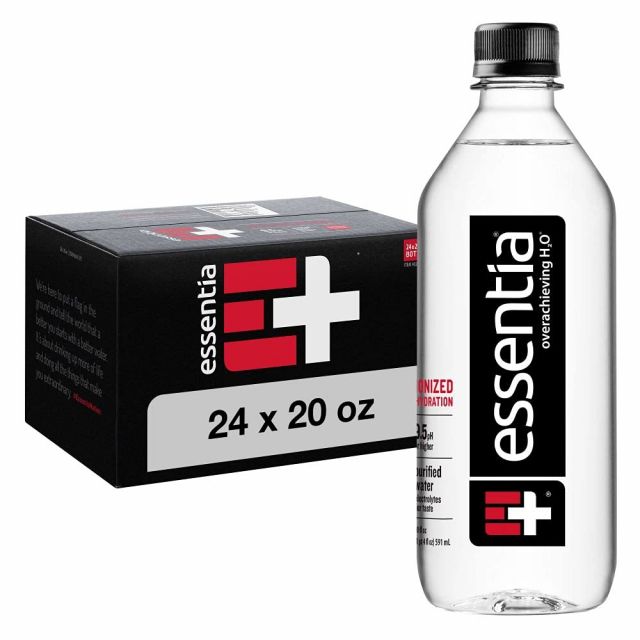 Essentia Bottled Water 20 Oz  - 24 Pack-CGW-23000