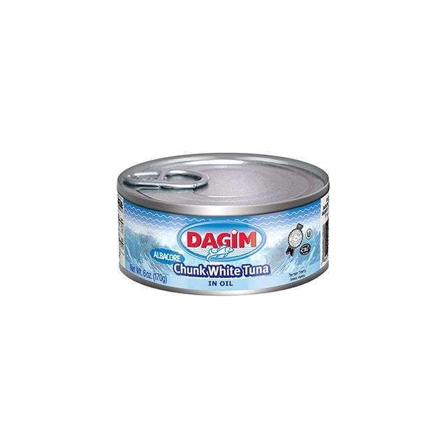 Dagim Chunk White Tuna in Oil 6 Oz-DFK-04667607111