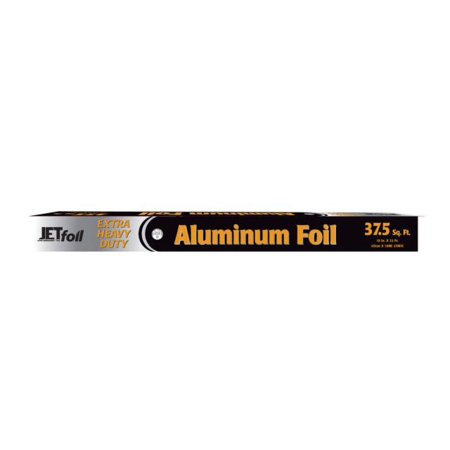 Jet Foil 18″ x 25 Ft. Aluminum Foil Roll  Extra Heavy Duty-232-563-12