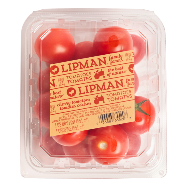 Lipman Cherry Grape Tomatoes 1 dry pint-696-460-11