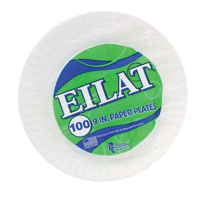 Eilat  9" Paper Lunch Plates 100 Ct-232-564-30
