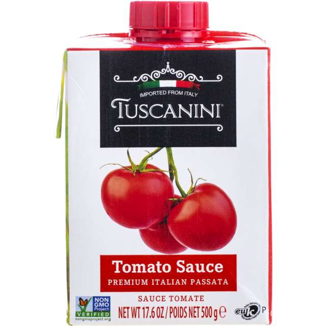 Tuscanini Sauce Tomato Passata Box 17.6 Oz-04-204-36